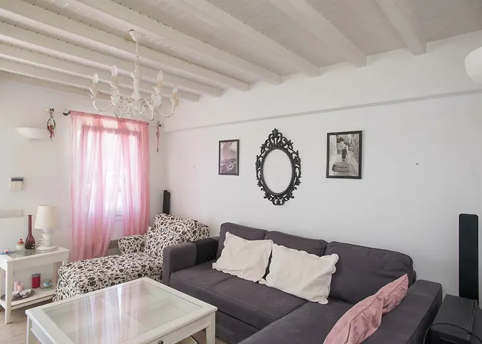 Apartment Charming Cycladic-style In Mykonos Old Town Mykonos Town